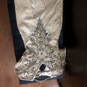 Beautiful vintage white sequin kimono sleeve dress